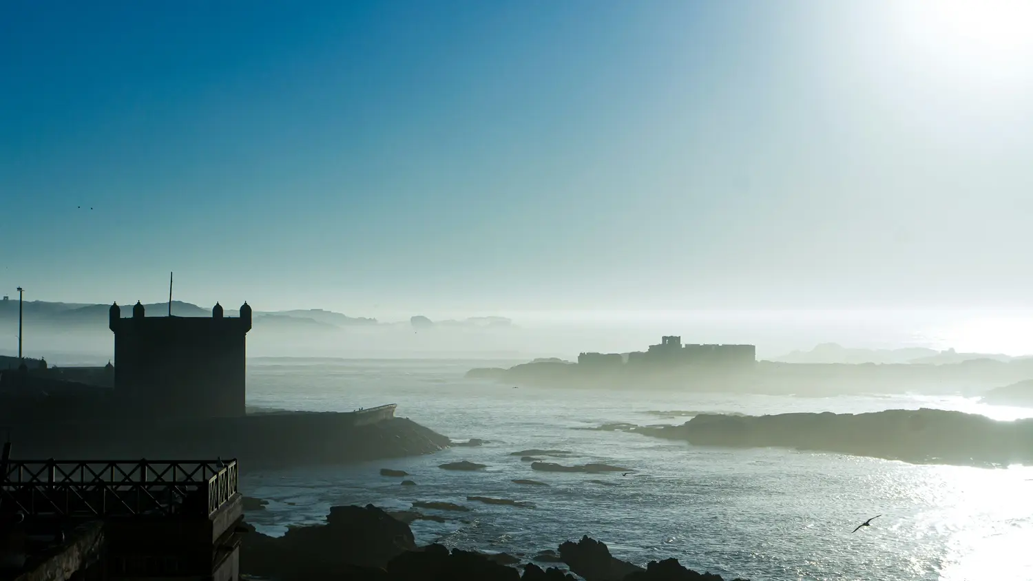 Coastal view of Essaouira, Morocco